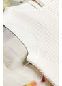 TED BAKER Ολοσωμη Φορμα Tirsso Rib Knit Bodice Mockable Jumpsuit 274263 white