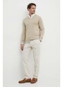 Βαμβακερό πουλόβερ Liu Jo χρώμα: μπεζ