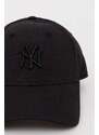 Καπέλο New Era χρώμα: μαύρο, NEW YORK YANKEES