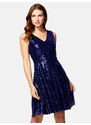 HotSquash Φόρεμα κοκτέιλ μπλε μαρέν