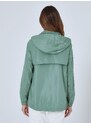 Celestino Αντιανεμικό μπουφάν με κουκούλα πρασινο για Γυναίκα