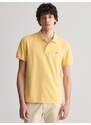 Gant Polo μπλούζα κανονική γραμμή dusty yellow βαμβακερό