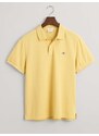 Gant Polo μπλούζα κανονική γραμμή dusty yellow βαμβακερό