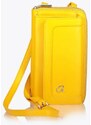 Axel Χιαστί θήκη κινητού LUCILLE με ενσωματωμένο πορτοφόλι Κίτρινο