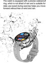 Smartwatch Microwear MK41 - Gold Steel