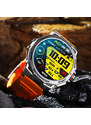 Smartwatch Microwear K62 - Silver Steel