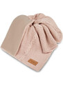 Κουβέρτα Βαμβακερή Fleece 75x90cm Nico Stories Pastel Pink 5904067053243