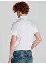 Gant Polo μπλούζα slim fit λευκό βαμβακερό