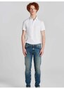 Gant Polo μπλούζα slim fit λευκό βαμβακερό