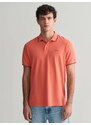Gant Polo μπλούζα κανονική γραμμή sunset pink βαμβακερό