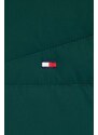Μπουφάν Tommy Hilfiger χρώμα: πράσινο, MW0MW34406