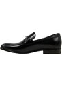 Ανδρικά παπούτσια Damiani 3106 μαύρο δέρμα