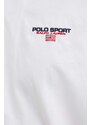Βαμβακερό πουκάμισο Polo Ralph Lauren ανδρικό, χρώμα: άσπρο, 710945727