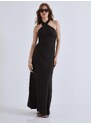 Celestino Φόρεμα με χιαστί δέσιμο μαυρο για Γυναίκα