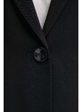 Σακάκι Sisley χρώμα: μαύρο