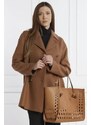 GIANNI CHIARINI Δερμάτινη τσάντα shopper + τσαντάκι