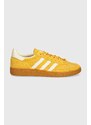 Σουέτ αθλητικά παπούτσια adidas Originals Hanball Spezial χρώμα: κίτρινο, IF7088