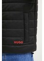 Μπουφάν HUGO χρώμα: μαύρο, 50517753