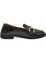 HAWKINS PREMIUM HAWKINS ΓΥΝΑΙΚΕΙΟ ΔΕΡΜΑΤΙΝΟ LOAFER ROM06 BLACK PATENT