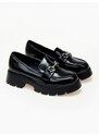 issue Loafers με αγκράφα - Μαύρο - 032011