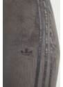 Παντελόνι φόρμας adidas Originals Femme Galore Rib Flared Legging χρώμα: γκρι, JN3024