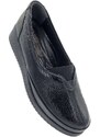 Pace Comfort 5640 Μαύρα Δερμάτινα Γυναικεία Μοκασίνια