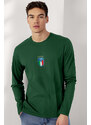 UnitedKind Calcio, Long Sleeve Μπλούζα σε Πράσινο Χρώμα