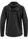 Fjällräven Abisko Grid Fleece Hoodie W Γυναίκες - Φούτερ και μπλούζες με κουκούλα Fjällräven - Μαύρο - F14600184-550-XS