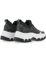 Γυναικεία Chunky Sneakers Μαυρα Guess FL8BYDSMF12-GU0/BLKBR