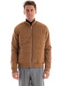 Ανδρικό Χειμωνιάτικο Μπουφάν Bomber Camel Karl Lagerfeld 505067-430