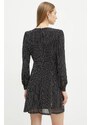 Φόρεμα MICHAEL Michael Kors χρώμα: μαύρο, MF481V47R3