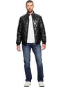 GUESS FAUX LEATHER BOMBER JACKET ΑΝΔΡΙΚΟ M4BL28WGJ60-JBLK