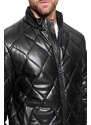 GUESS FAUX LEATHER BOMBER JACKET ΑΝΔΡΙΚΟ M4BL28WGJ60-JBLK