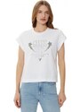 Guess SS CN SLEEVES STRASS DETAIL ΜΠΛΟΥΖΑ (W5RI06I3Z14 G011)