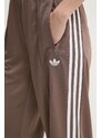 Παντελόνι φόρμας adidas Originals Firebird χρώμα: καφέ, JC8247