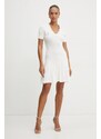 Φόρεμα Guess PAULA χρώμα: μπεζ, W5RK18 Z2U00