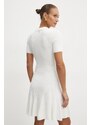 Φόρεμα Guess PAULA χρώμα: μπεζ, W5RK18 Z2U00