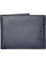 Lavor Slim Δερμάτινο μικρό πορτοφόλι 1-3828 Μπλε