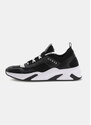 Γυναικεία Sneakers Runners Geniver με Διάτρητες λεπτομέρειες Guess FLPGE2FAB12-GU0/BLACK