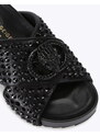 Γυναικείες Παντόφλες Chelsea Drench Cross Strap Kurt Geiger 3973109609-09/BLK/OTHER