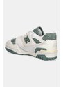 Δερμάτινα αθλητικά παπούτσια New Balance BBW550PE χρώμα: μπεζ, BBW550PE
