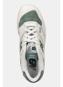 Δερμάτινα αθλητικά παπούτσια New Balance BBW550PE χρώμα: μπεζ, BBW550PE