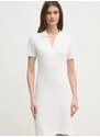Φόρεμα Tommy Hilfiger χρώμα: άσπρο, WW0WW42567