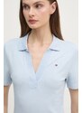 Φόρεμα Tommy Hilfiger χρώμα: μπλε, WW0WW42567