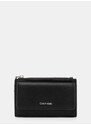 Πορτοφόλι Calvin Klein χρώμα: μαύρο, K60K612941