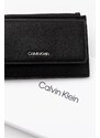 Πορτοφόλι Calvin Klein χρώμα: μαύρο, K60K612941