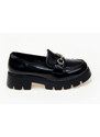 issue Loafers με αγκράφα - Μαύρο - 032011