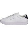 Tommy Hilfiger - Ανδρικά Sneakers Th Court Lth Detail Ess FM0FM05367-0LD Λευκό