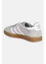 Σουέτ αθλητικά παπούτσια adidas Originals Gazelle Indoor χρώμα: γκρι, JQ0176