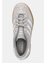 Σουέτ αθλητικά παπούτσια adidas Originals Gazelle Indoor χρώμα: γκρι, JQ0176
